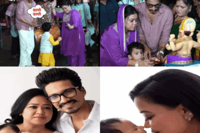 भारती सिंह और हर्ष लिम्बाचिया ने बेटे गोला के साथ घर लाए गणपति जी, परिवार में खुशियों की लहर, फैंस ने दी ढेरों शुभकामनाएं!