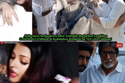 Aishwarya Rai BREAKS DOWN as Amitabh Bachchan Battles for Life at Kokilaben Hospital!