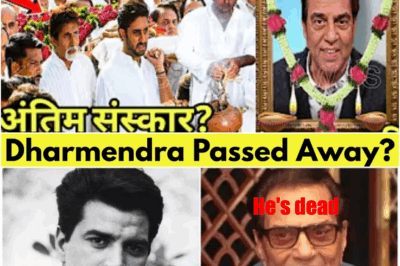 Heartbreaking! Dharmendra’s Supposed Final Image Goes Viral—Unbelievable Funeral Moments Exposed!
