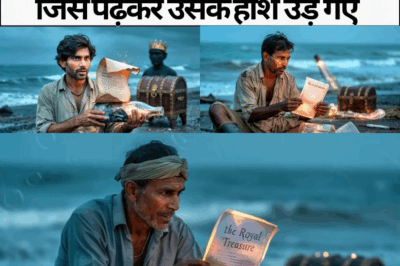 समुद्र में मछली पकड़ते वक्त मछुआरे को एक पुरानी बोतल में मिला राजसी ख़त—उसमें छिपे ख़ज़ाने के ऐसे रहस्य लिखे थे कि पढ़ते ही उसके होश उड़ गए!