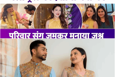 “Internet Melts Over Gauhar Khan’s Radiant Baby Shower – Husband’s Tender Gestures Steal The Show!”