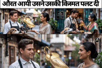 भूखे कुत्तों को खाना खिलाने पर होटल से निकाला गया वेटर, अगले दिन आई एक अमीर औरत ने उसकी किस्मत बदल दी—जानिए कैसे इंसानियत ने उसे हीरो बना दिया!