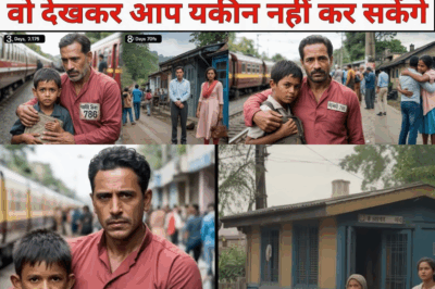 रेलवे स्टेशन पर मिला गुमशुदा बच्चा, कुली ने 4 दिन की मेहनत से उसे घर पहुँचाया—परिवार ने दिया ऐसा इनाम कि सबकी आंखें नम हो गईं!