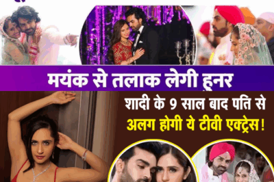TV World Shocked: 7th Divorce in 8 Months! Mayank & Hunar Split After 9 Years Together!