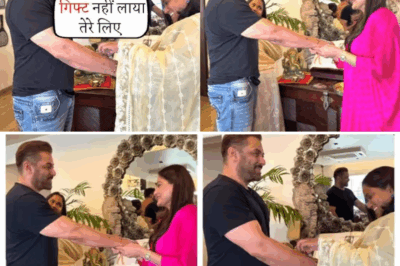 Salman Khan’s Heartwarming Smile as His Sister Ties Him Rakhi on Raksha Bandhan 2025