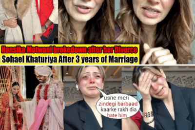 Hansika Motwani got emtional & Crying revealing sh0cking Truth of her Divorce💔with Sohael Khaturiya!