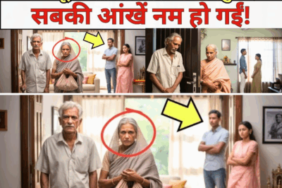गांव से आए मां-बाप को बोझ समझ बैठे बेटे-बहू लेकिन अगले दिन जो हुआ, सबकी आंखें नम हो गईं!