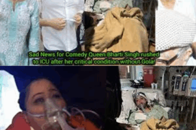 Sad News for Comedy Queen Bharti Singh rushed to ICU😭after her criitical condition without Gola!