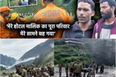 The story of the disaster | Eyewitness accounts of people rescued from Dharali | Uttarakhand Disaster