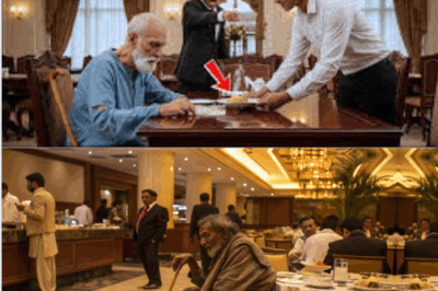 गरीब बुजुर्ग को बिना पैसे खाना खिलाने वाले वेटर को होटल से धक्के देकर निकाला गया..