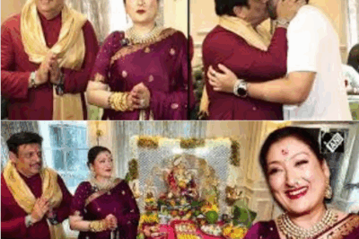 Govinda With Sunita Ahuja Make First Appearance Amid Divorce On Ganesh Chaturthi WithSon Yashvardhan