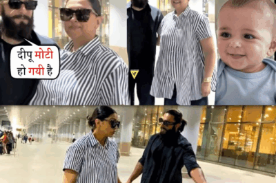 Mom Deepika Padukone Looks Fatty But Gorgeous with Ranveer Singh after Baby Birth