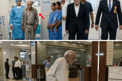 डॉक्टर ने जिस बुजुर्ग को मामूली वार्ड बॉय समझकर बाहर निकाला वही निकला देश का नंबर-