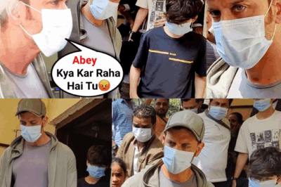 Hrithik Roshan Shouts On A Stupid Fan Pushing His Sons For A Selfie🤬 Bollywood Actor Angry In Public