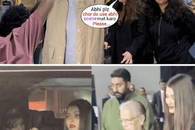 Abhisekh Bachchan’s Shocking Reaction when a Fan Pushed him for Aishwarya Rai and Aaradhya bachchan