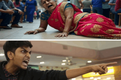 बुजुर्ग माँ मॉल में गिरी, सब हँसते रहे… लेकिन बेटे ने जो किया, वो देखकर पूरा मॉल सन्न