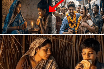 गरीबी और भूख से जूझती माँ ,अपने हिस्से का खाना छोड़कर बच्चे को खिलाती है