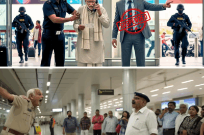 एयरपोर्ट पर बुजुर्ग को भिखारी समझकर लाइन से हटा दिया… 10 मिनट बाद सीधा PM का कॉल आया