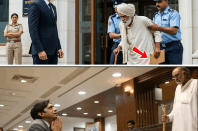 बैंक में मालिक बनकर आए बुजुर्ग को मेनेजर ने धक्के देकर निकाला… लेकिन अगले 10 मिनट में