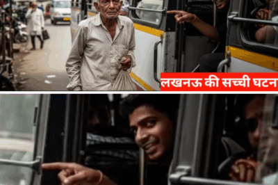 कंडक्टर ने बुजुर्ग को बस से धक्का देकर उतार दिया | लेकिन अगले स्टॉप पर जो हुआ उससे इंसानियत है गई |