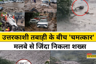 Devastation Strikes: Deadly Landslide Wipes Out Entire Village, Survivors Escape from the Rubble
