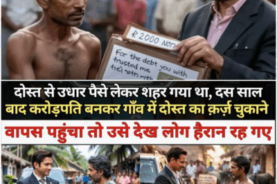 दोस्त से उधार पैसे लेकर शहर गया था, दस साल बाद करोड़पति बनकर गाँव में दोस्त का क़र्ज़ चुकाने वापस