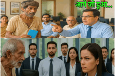 बैंक का मालिक अपने ही बैंक में गरीब बनकर पैसे निकालने पहुचा तो मैनेजर ने पैसे निकालने Earning Money
