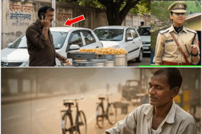 सड़क पर पानीपूरी के ठेले वाले से पुलिस वाले ने माँगा हफ्ता…उसकी एक कॉल से गाड़ियों की लाइन लग गयी ||