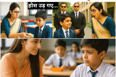 टीचर जिसे गरीब बच्चा समझ रही थी…जब सच्चाई खुली, तो टीचर की होश उड़ गए..