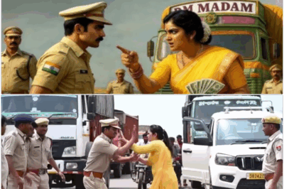 “दरोगा रोज हाईवे पर 4-5 लाख वसूलता था | मैडम ने भेष बदलकर रंगे हाथ पकड़ा”फिर जो हुआ