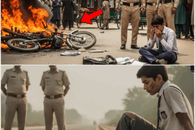 ट्रैफिक कांस्टेबल ने बाइक में लगाई आग, फिर उसके बाद छात्र ने पूरे शहर को हिला दिया | रियल हिंदी स्टोरी