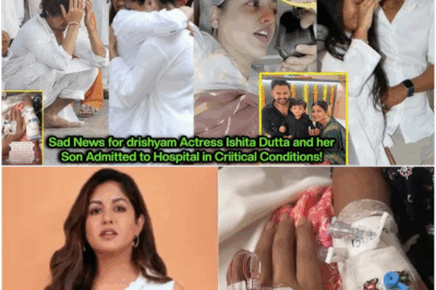 Sad News for drishyam Actress Ishita Dutta and her Son Admitted to Hospital in Criitical Conditions