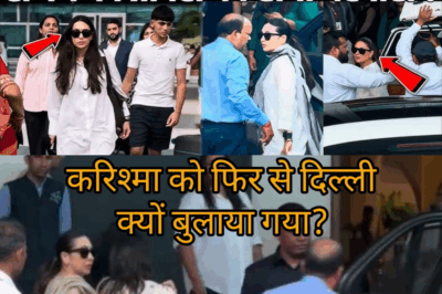 Family Battle Explodes! Karishma Kapoor’s Emotional Journey to Delhi for Her Children’s Justice