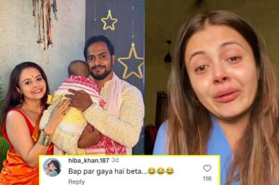 Devoleena Bhattacharjee Silences Trolls with a Funny Reply! 🔥 When a troll mocked her baby’s skin tone asking, “Baap pe gaya hai?” Devoleena clapped back with: “Kyu, tum padosi pe gaye ho kya?” 👏 Fans are cheering her fearless attitude! 👏 👏