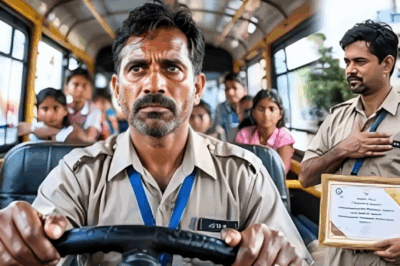 स्कूल बस ड्राइवर ने अपनी सूझ बूझ से 50 बच्चों की जिंदगी बचाई फिर स्कूल में जो हुआ वो हैरान कर देगा