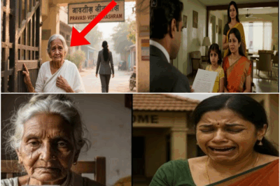 बेटी ने माँ को वृद्धाश्रम में छोड़ दिया – वसीयत खुली तो सब रह गए दंग!😱