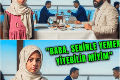 “BABA, SENİNLE YEMEK YİYEBİLİR MİYİM” DEDİ DİLENCİ KIZ MİLYONERE ONUN CEVABI HERKESİ ŞAŞIRTTI!