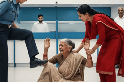 DM की माँ बैंक में पैसा निकालने गईं… सबने भिखारी समझकर धक्का दे दिया, लेकिन आगे जो हुआ ! 😱