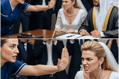 NIKAH DAIRESINDE EVLENMELERINE 8 SANIYE KALA… TEMIZLIKÇI KADIN, ARAP MILYARDERE GELININ PLANINI…