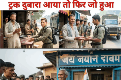 ढाबा मालिक ने सैनिकों से खाने के पैसे नहीं लिए, जब सेना की गाड़ी दोबारा आई…