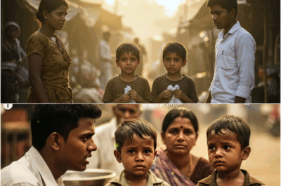 गाँव में दो बिल्कुल अपने जैसे बच्चों को देख अरबपति चौंका—माँ की पहचान पता चलने पर ज़मीन पर गिर पड़ा!