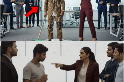 👉 “सफाई कर्मचारी समझकर अपमान कर दिया, लेकिन सच्चाई जानकर सभी हैरान रह गए।”