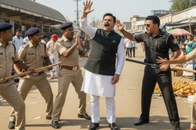 जब दरोगा ने मंत्री जी को मारा जोरदार थपड़ फिर जो हुआ।