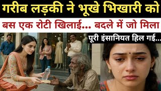 गरीब लड़की का इंसानियत भरा कदम: भिखारी ने दिया ऐसा जवाब कि सब हैरान रह गए!