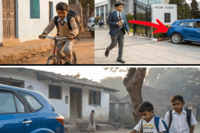 सौतेले बेटे को साइकिल से भेजा स्कूल सगे को कार में..लेकिन सालों बाद मंच पर जो हुआ सबकी आँखें भर आईं”