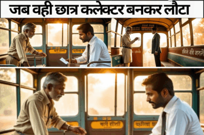 कंडक्टर ने अपनी जेब से दिया गरीब छात्र का बस टिकट, सालों बाद क्या हुआ जब वही छात्र कलेक्टर बनकर लौटा