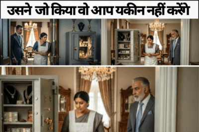 अरबपति ने अपनी गरीब नौकरानी को आजमाने के लिए तिजोरी खुली छोड़ दी, फिर उसने जो किया वो आप यकीन नहीं