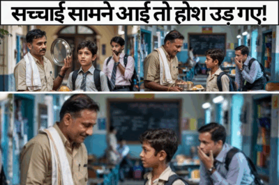 चपरासी रोज़ भूखे छात्र को खिलाता था अपने टिफिन से खाना, जब छात्र की सच्चाई सामने आई तो होश उड़ गए!