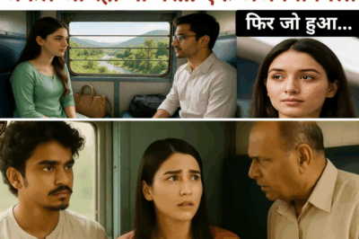 UPSC की तैयारी कर रही लड़की अकेले ट्रेन से घर लौट रही थी… एक अजनबी मिला, फिर जो हुआ