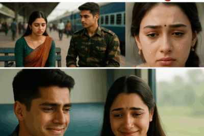 स्टेशन पर बैठी लड़की जीवन से हार चुकी थी, एक फौजी मिला… फिर जो हुआ…